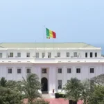 Façade du palais présidentiel aux Comores, siège du pouvoir exécutif