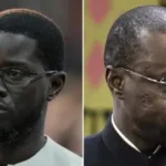 Le président du Sénégal Bassirou Diomaye Faye et l'ancien Premier ministre Ousmane Sonko côte à côte