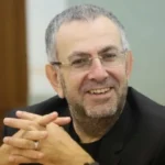 Alexander Zingman, homme d'affaires biélorusse en costume, portrait professionnel