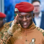 Ibrahim Traoré, président du Burkina Faso, en visite à l'université Mendeleïev de technologie chimique de Moscou