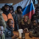Jeunes Africains recrutés par l'armée russe sur les lignes de front en Ukraine